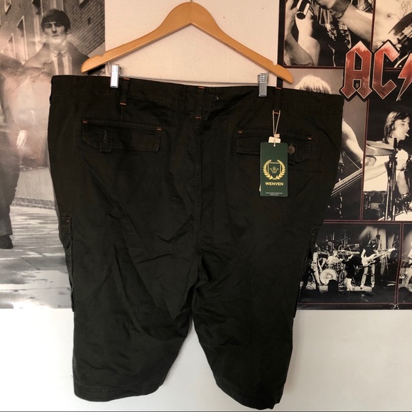 wenven brand new nwt green army shorts - Picture 2 of 4